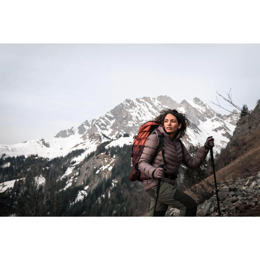 Women's Trekking 50 L Backpack MT100 Easyfit - Image 19
