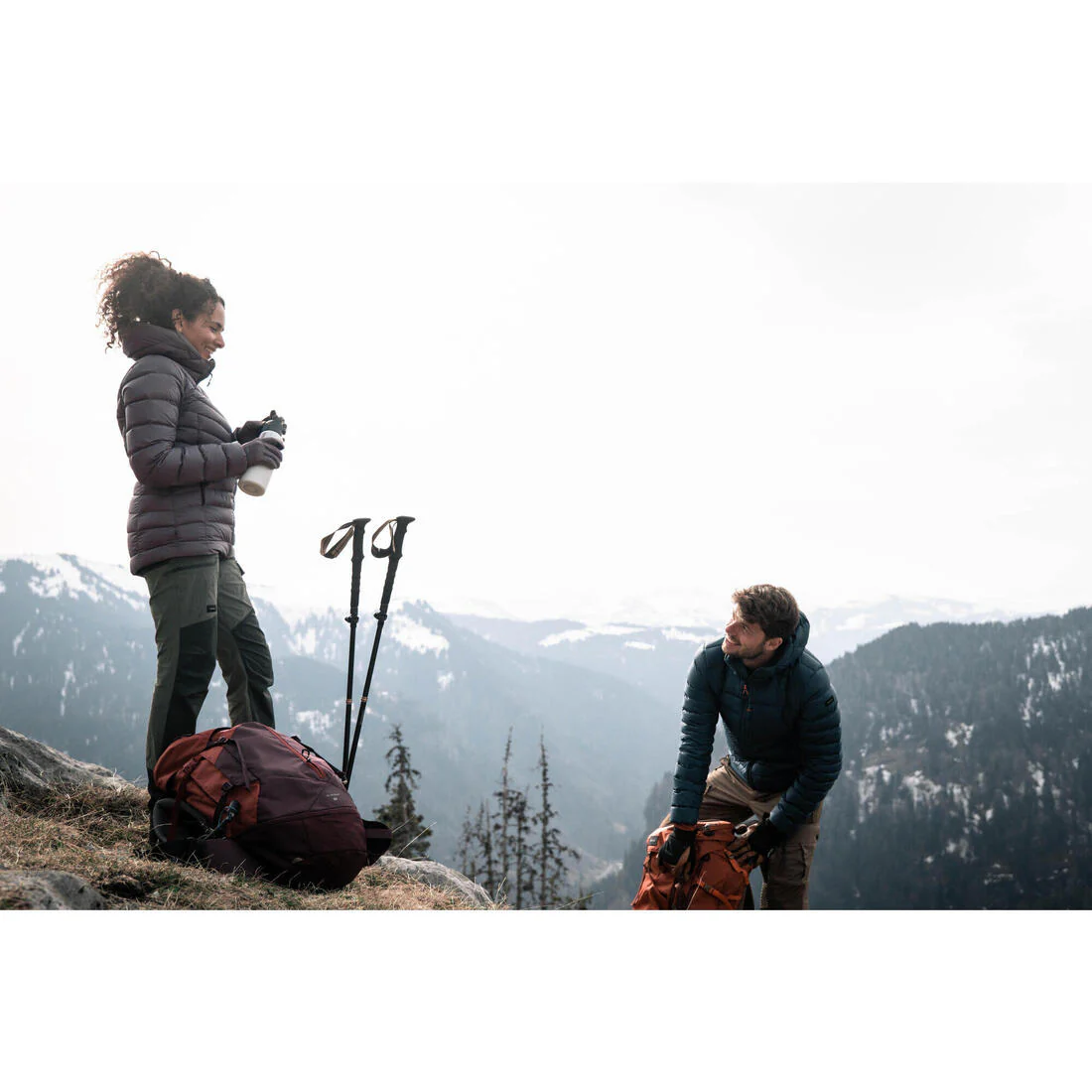 Women's Trekking 50 L Backpack MT100 Easyfit - Image 20