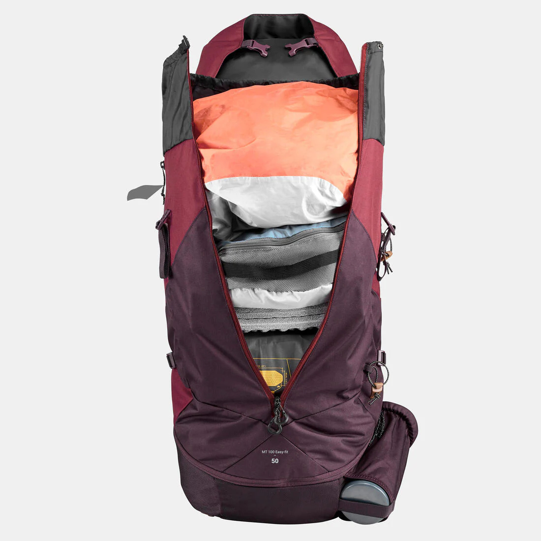 Women's Trekking 50 L Backpack MT100 Easyfit - Image 9