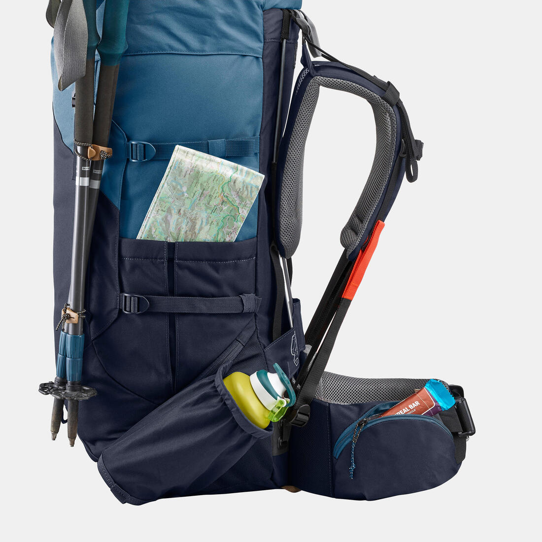Women's Trekking Backpack 60 L - MT100 EASYFIT - Image 9