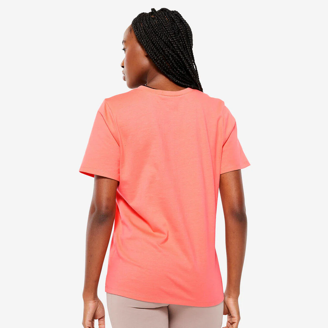 Women's V-Neck Cotton Fitness T-Shirt - Image 16