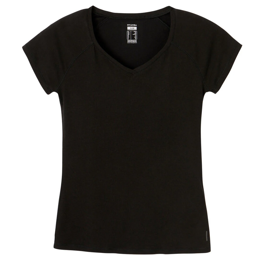 Women's V-Neck Fitness T-Shirt 500 - Ice - Image 15