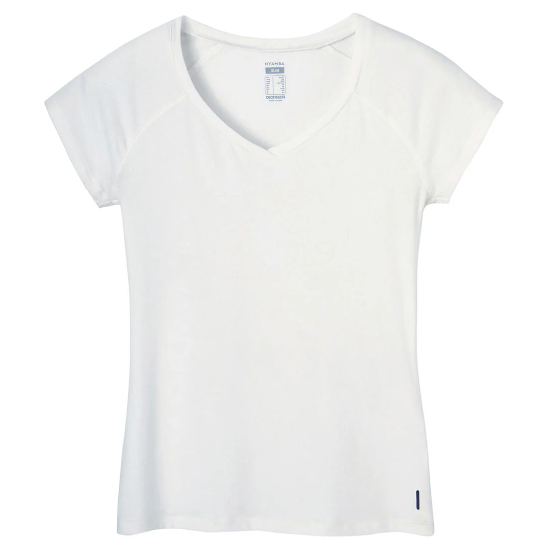 Women's V-Neck Fitness T-Shirt 500 - Ice - Image 17