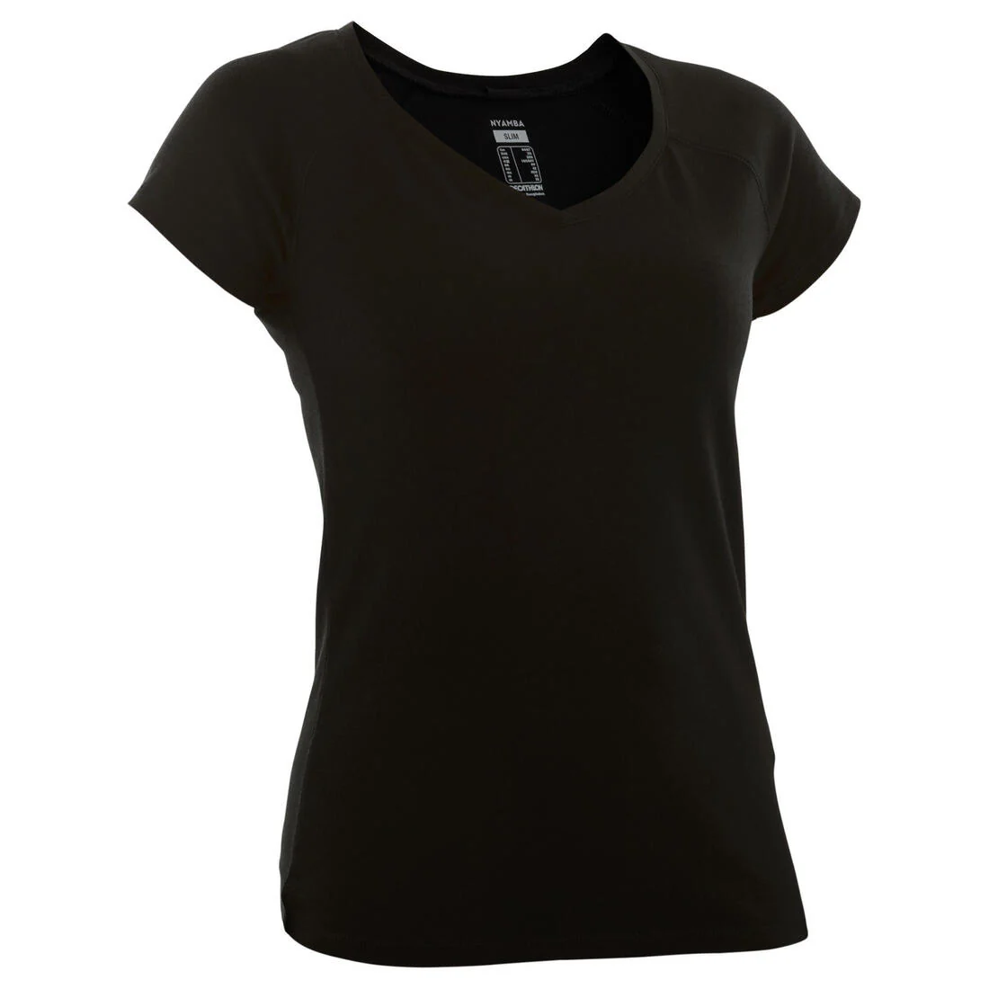 Women's V-Neck Fitness T-Shirt 500 - Ice - Image 18