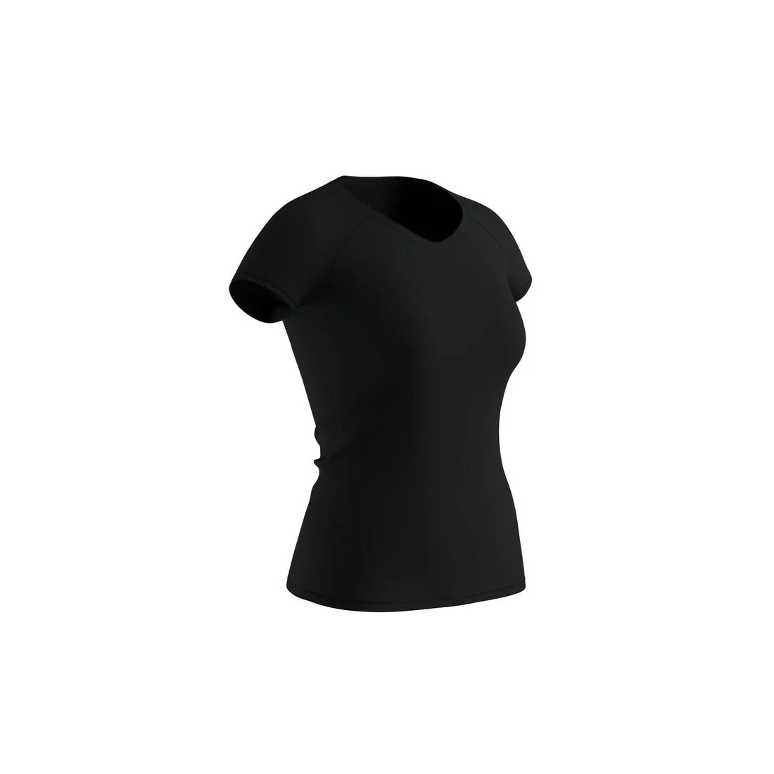 Women's V-Neck Fitness T-Shirt 500 - Ice - Image 28
