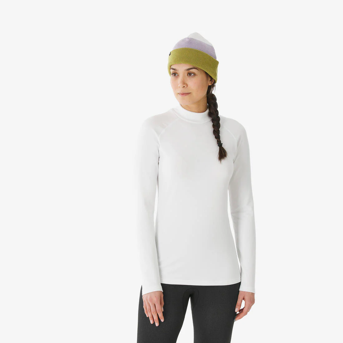 Women’s Warm and Breathable Thermal Base Layer Top BL 500 - Image 4