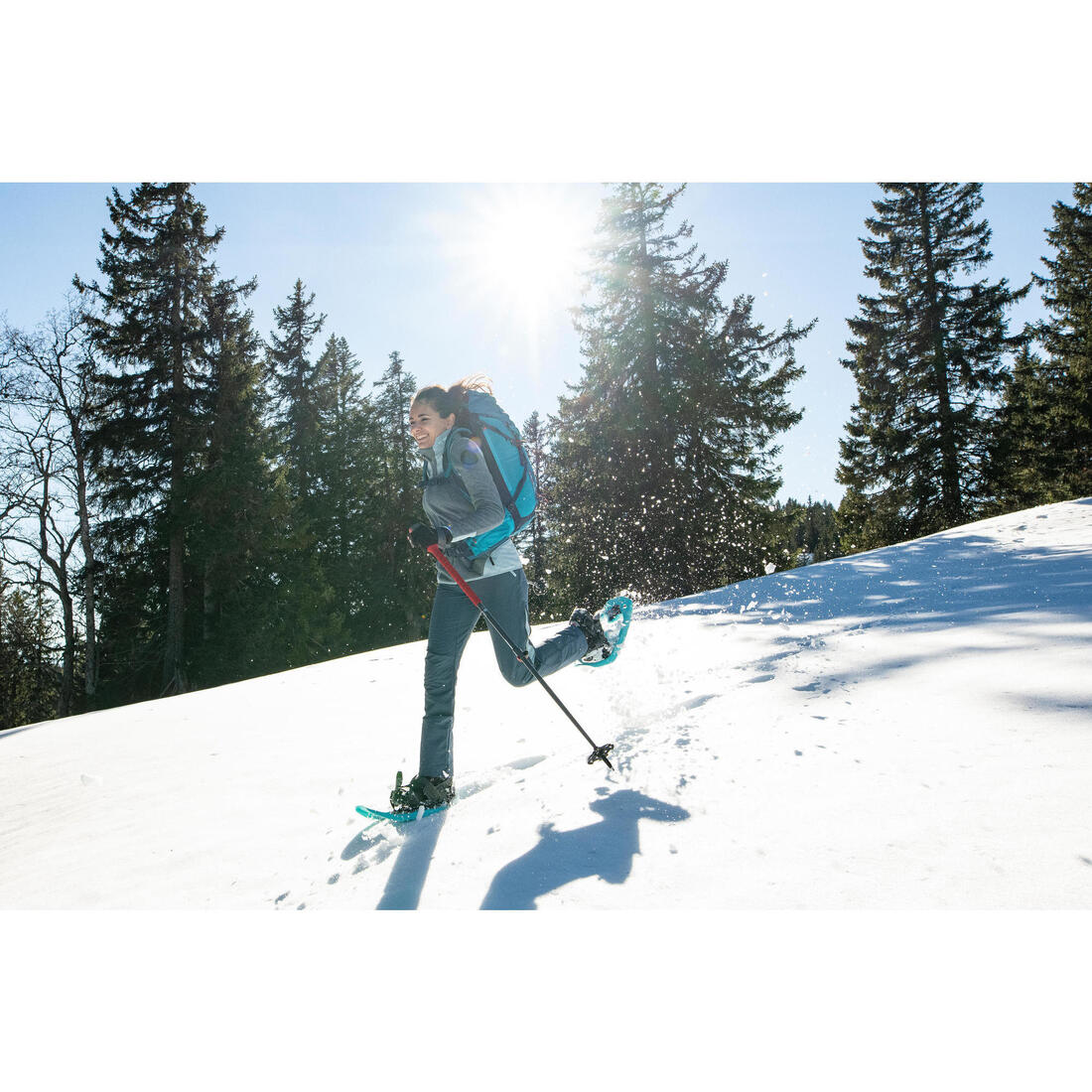 Women's Warm Fleece Hiking Jacket - SH500 X-WARM - Image 15