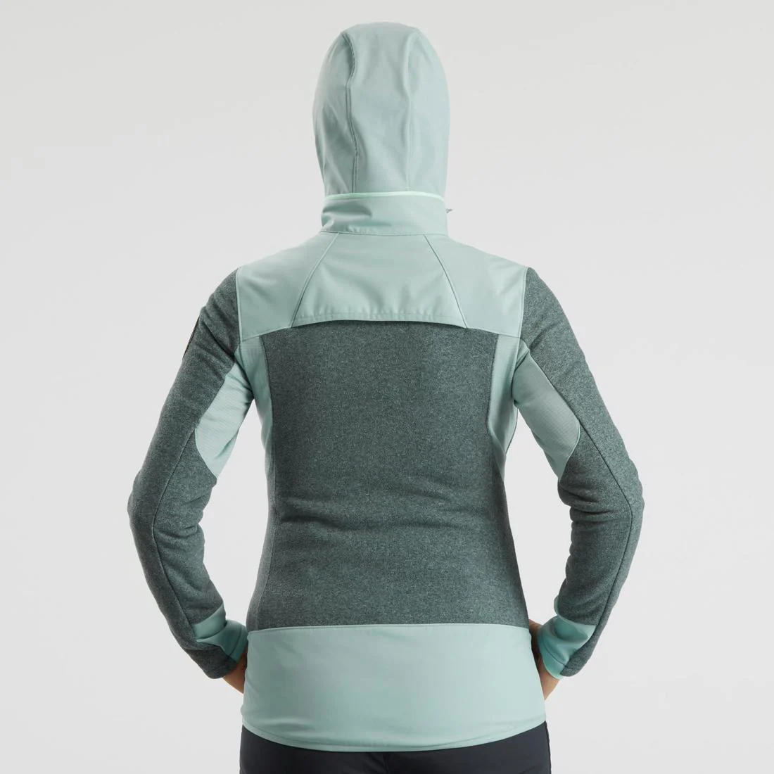 Women's Warm Fleece Hiking Jacket - SH500 X-WARM - Image 7