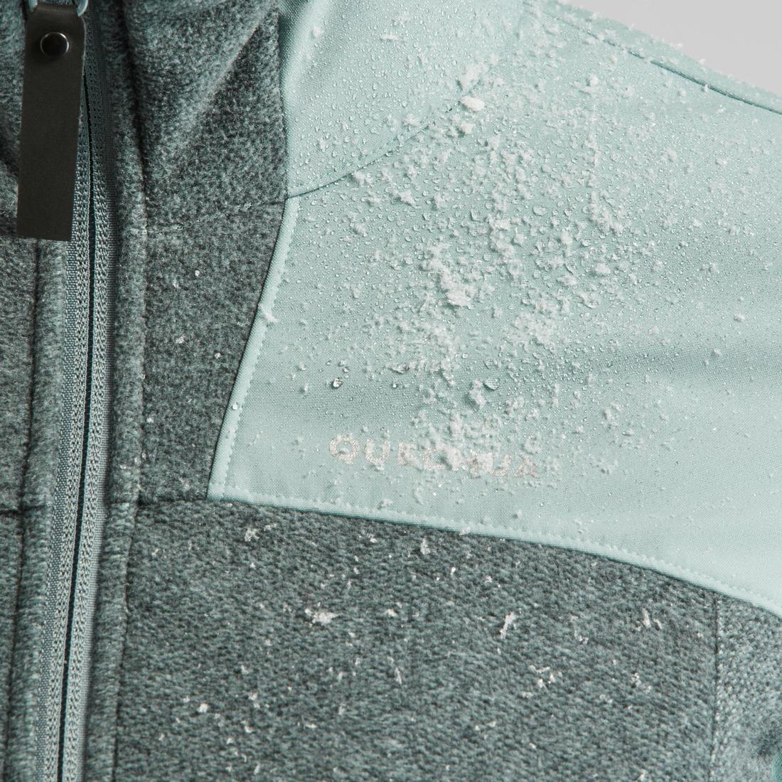 Women's Warm Fleece Hiking Jacket - SH500 X-WARM - Image 8