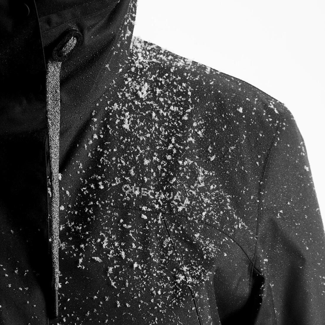 Women’s waterproof hiking jacket -10°C, NH500 - Image 3