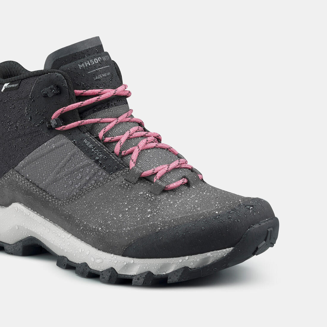 Women’s waterproof mountain hiking boots, MH500 - Image 2