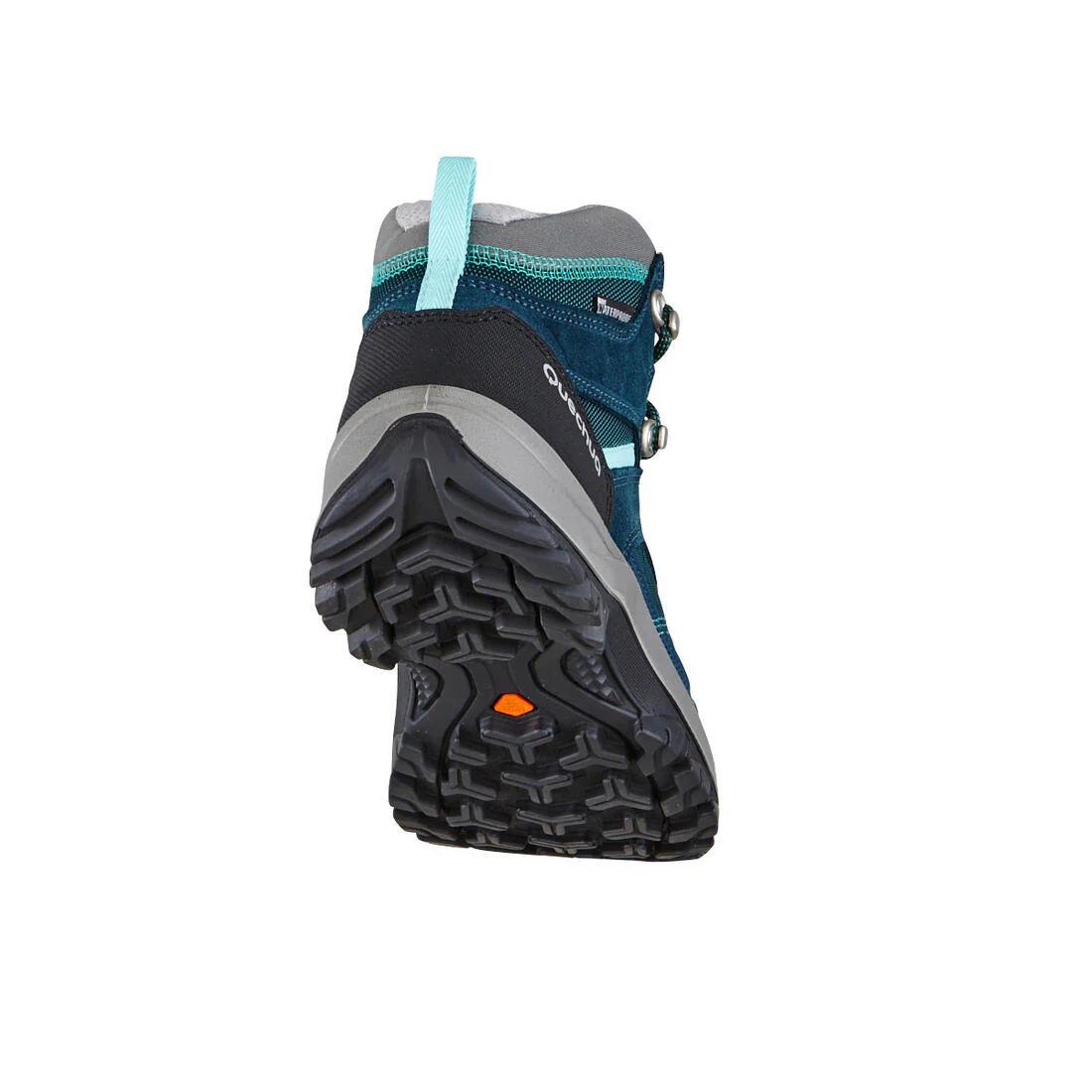 Women’s waterproof mountain walking boots - MH100 Mid - Turquoise - Image 12