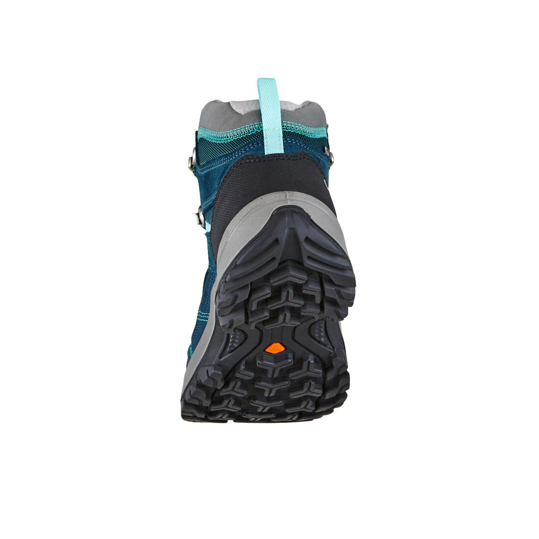 Women’s waterproof mountain walking boots - MH100 Mid - Turquoise - Image 13