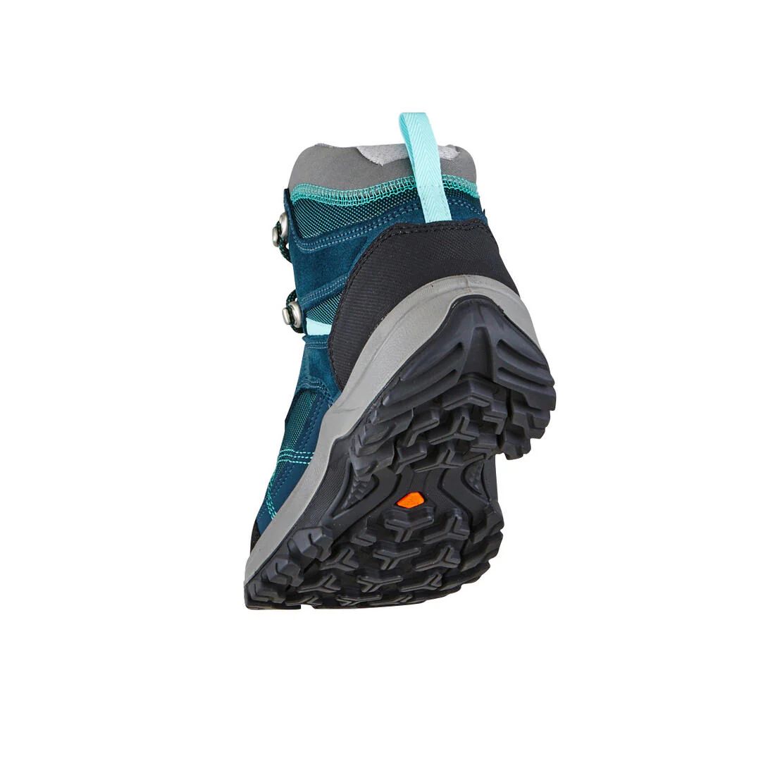 Women’s waterproof mountain walking boots - MH100 Mid - Turquoise - Image 14