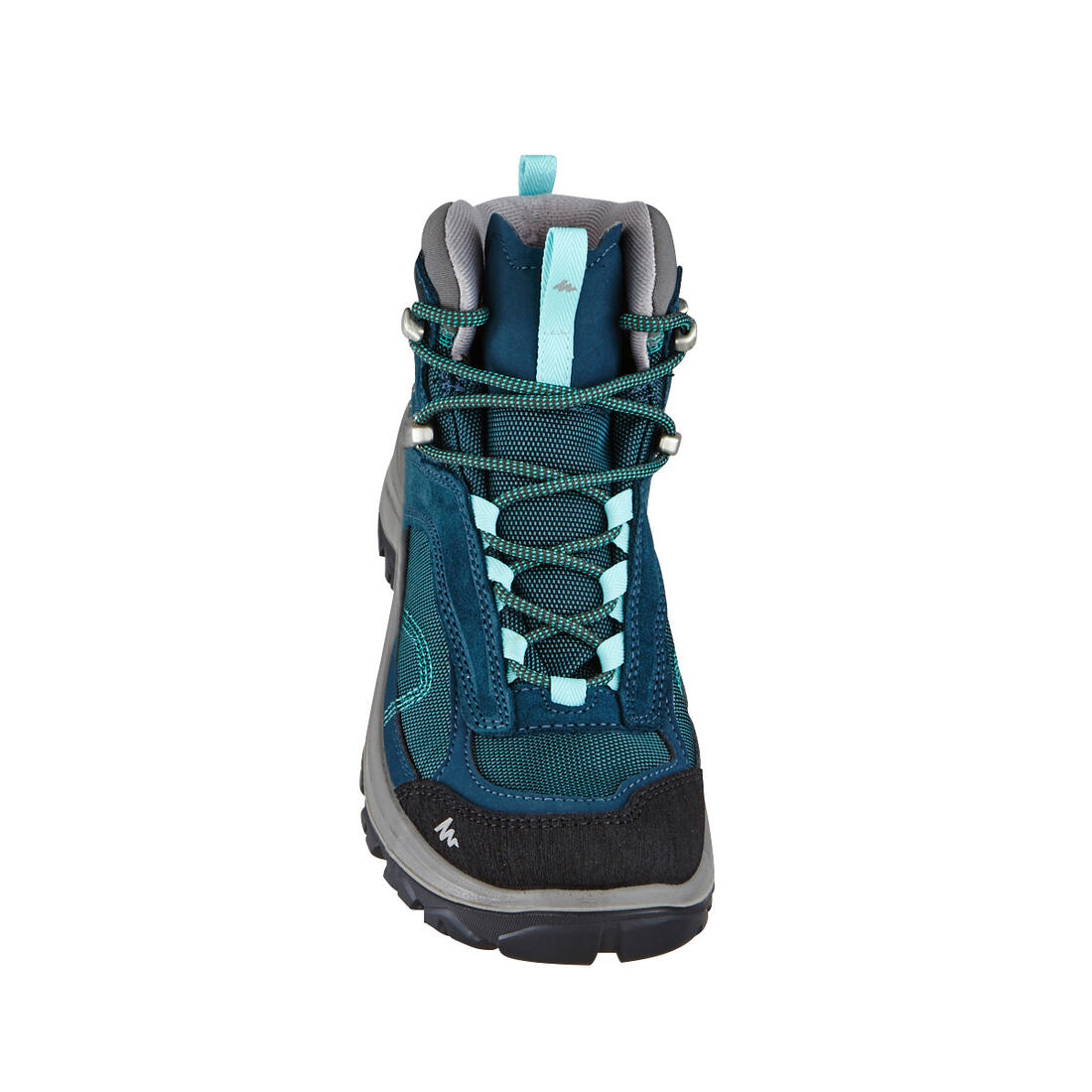 Women’s waterproof mountain walking boots - MH100 Mid - Turquoise - Image 25