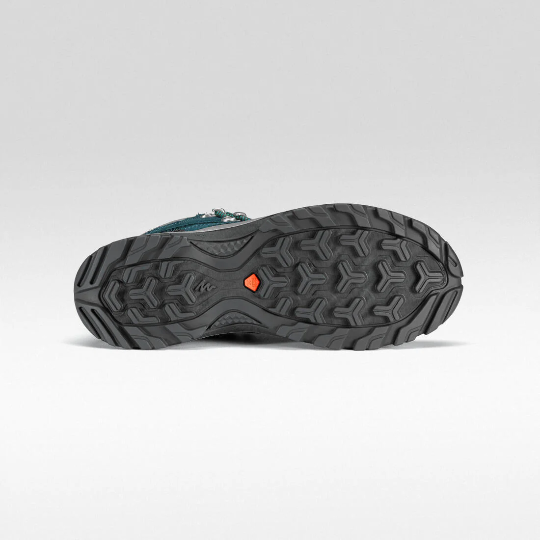 Women’s waterproof mountain walking boots - MH100 Mid - Turquoise - Image 4