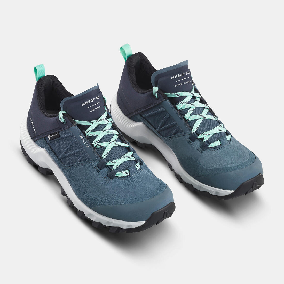 Womenâs Waterproof Mountain Walking Shoes - MH500 - Image 10