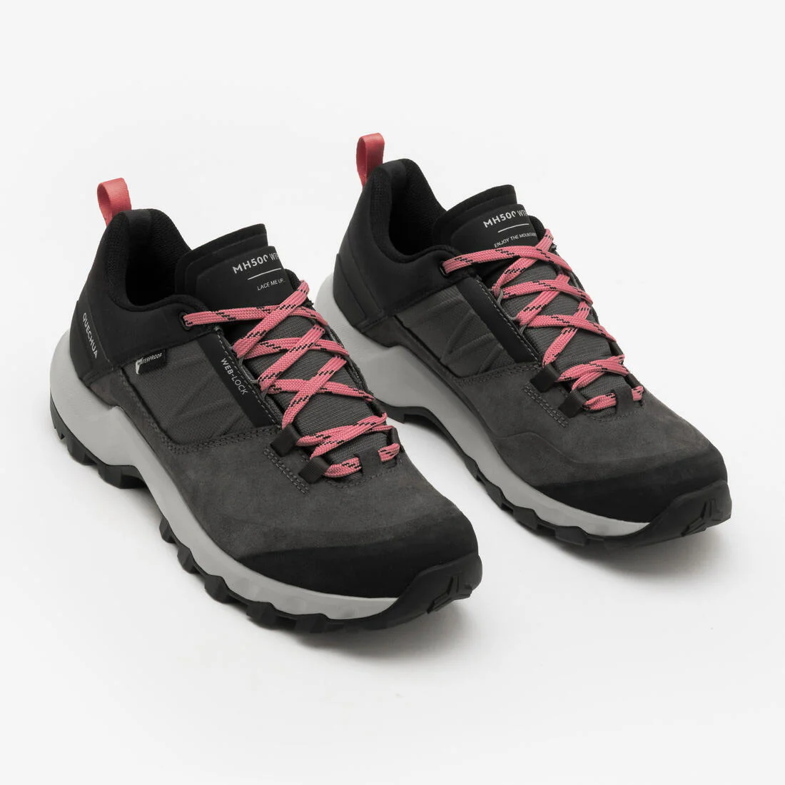 Womenâs Waterproof Mountain Walking Shoes - MH500 - Image 14