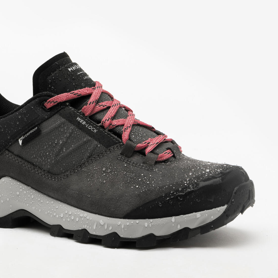 Womenâs Waterproof Mountain Walking Shoes - MH500 - Image 7