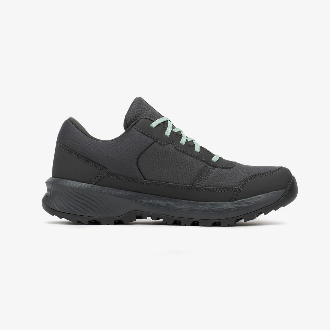 Women's Waterproof Walking Boots NH100 Grey - Image 5