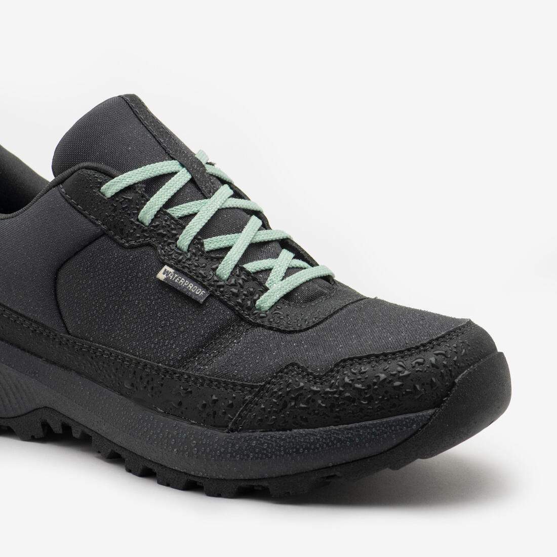 Women's Waterproof Walking Boots NH100 Grey - Image 6