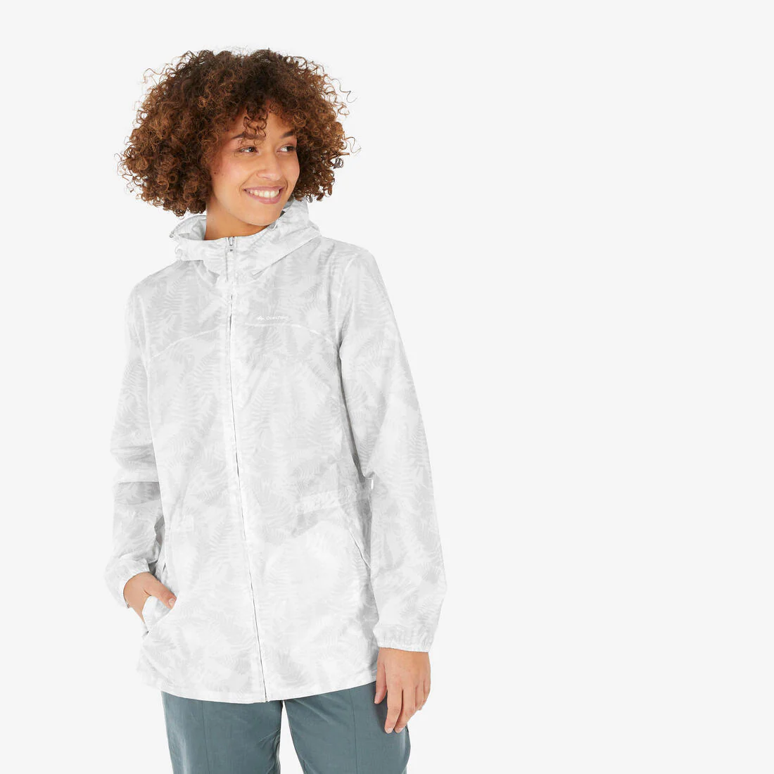 Women’s windproof and water-repellent hiking jacket, Raincut Full Zip