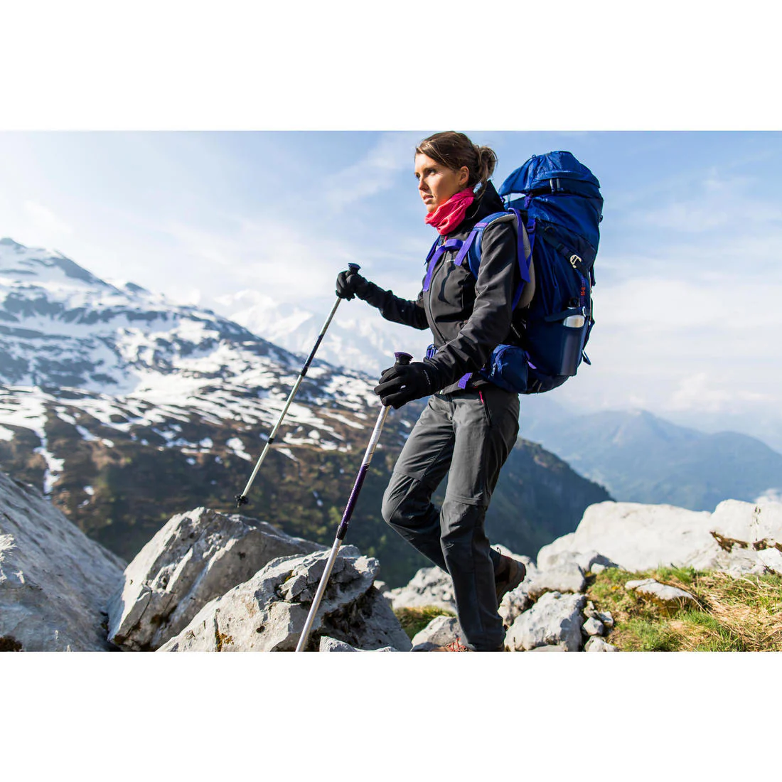 Women's Windproof Jacket - Softshell - Warm - MT500 - Image 38