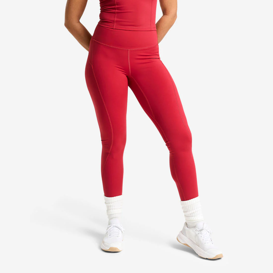 Women's High-Waisted Shaping Sport Leggings - Dark