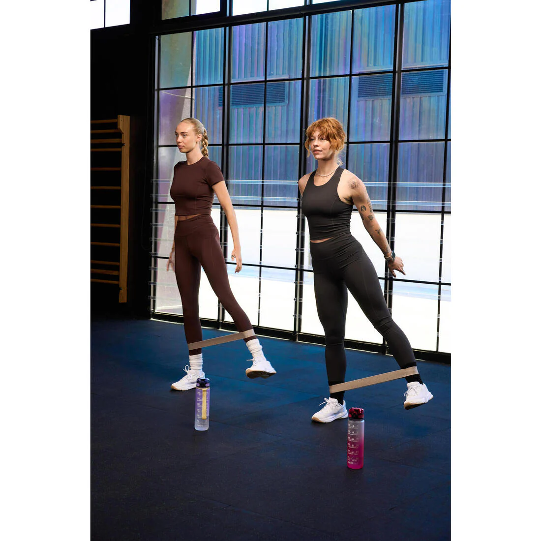 Women's High-Waisted Shaping Sport Leggings - Dark - Image 14