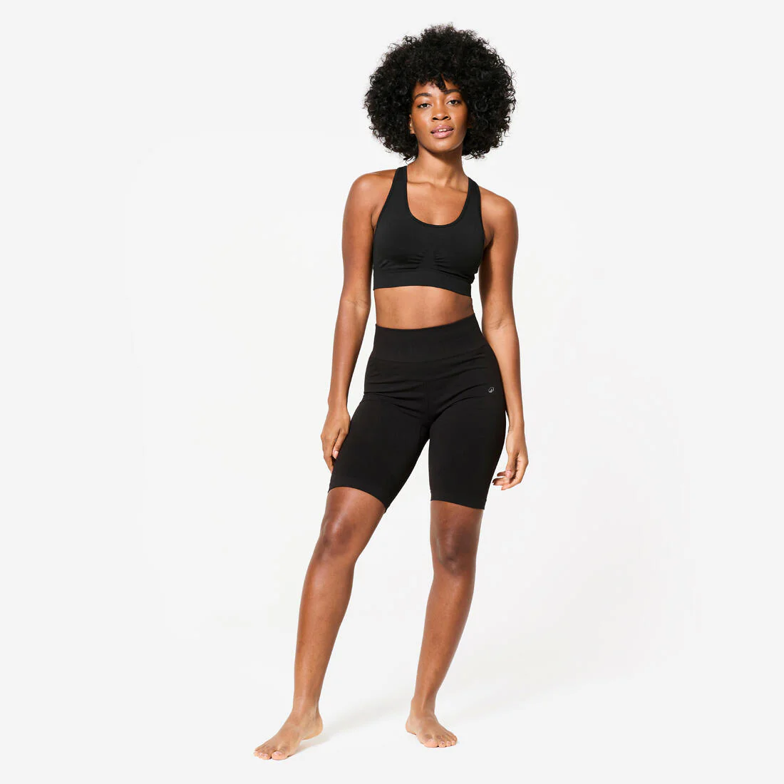 Women's Light Support Sports Bra with Cross-Over Straps - Image 2