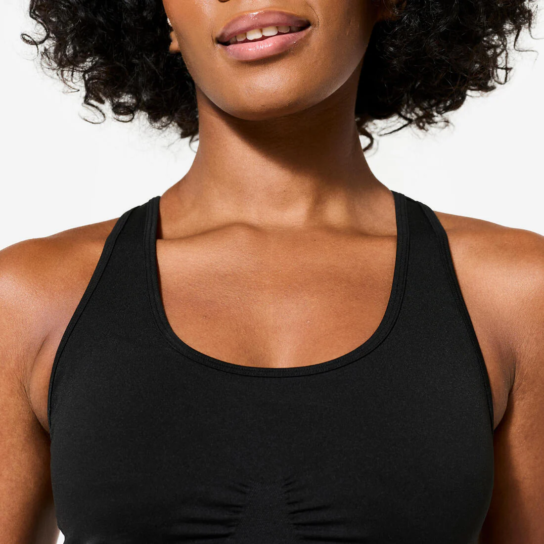 Women's Light Support Sports Bra with Cross-Over Straps - Image 4