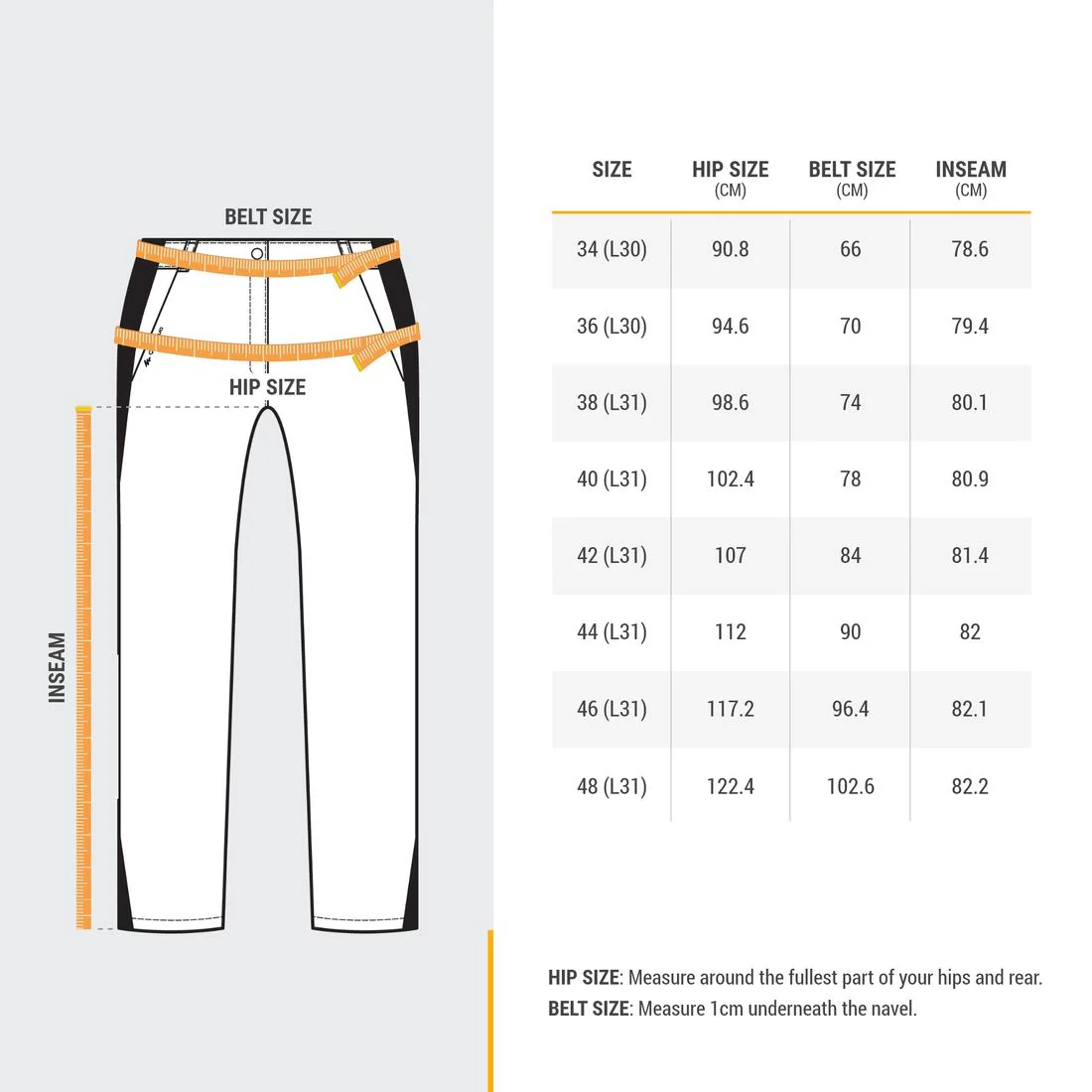 Women's Mountain Walking Trousers MH100 - Image 3