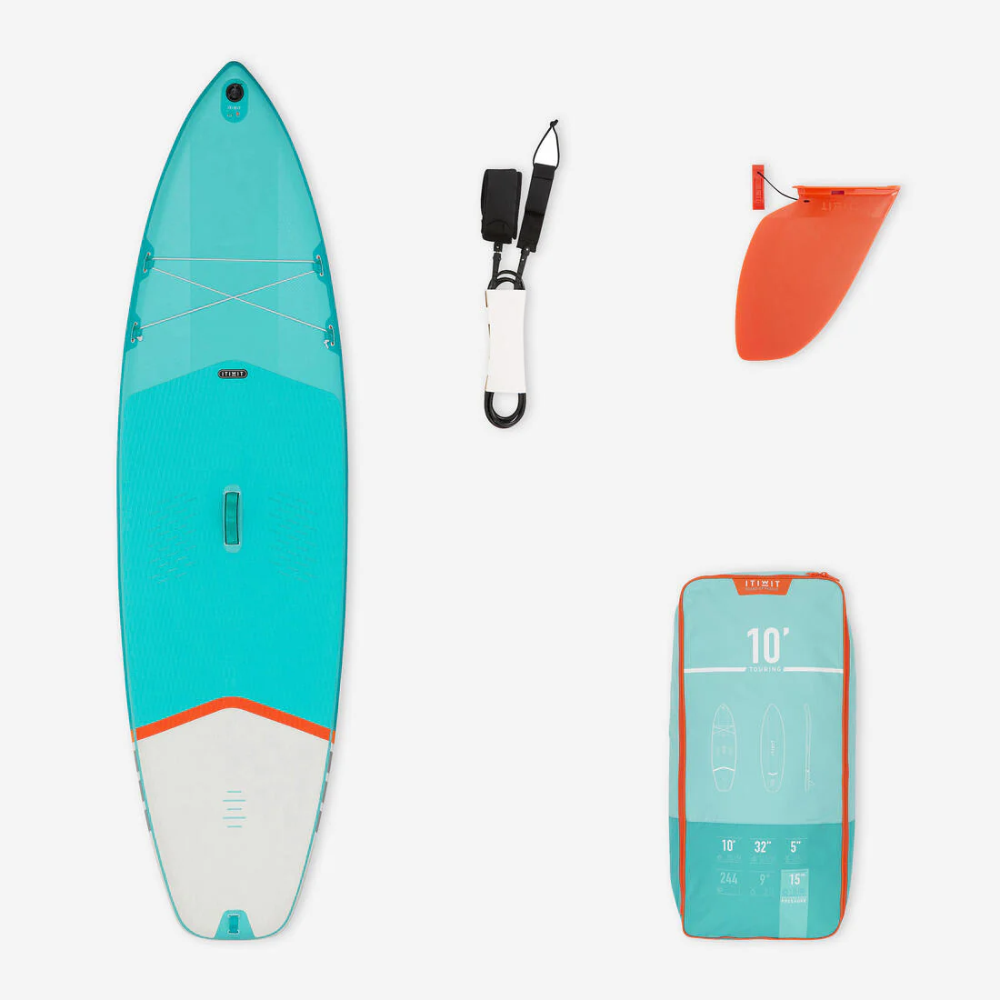 X100 10FT TOURING INFLATABLE STAND-UP PADDLEBOARD - Image 2