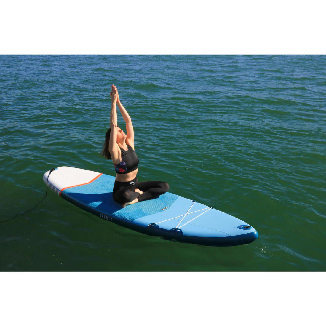 X100 11FT TOURING INFLATABLE STAND-UP PADDLEBOARD - BLUE - Image 18