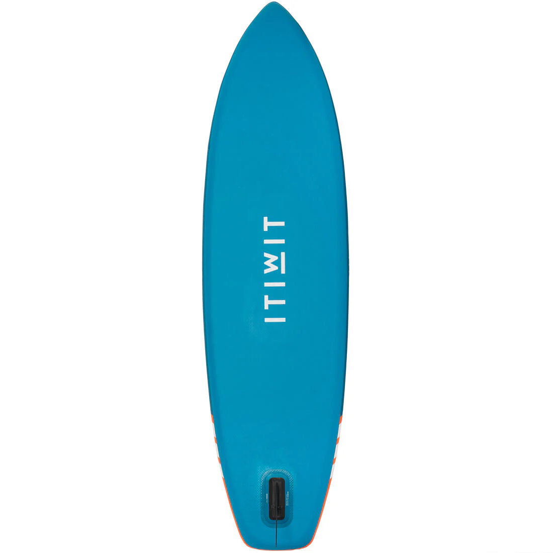 X100 9FT TOURING INFLATABLE STAND-UP PADDLEBOARD - BLUE / ORANGE - Image 4