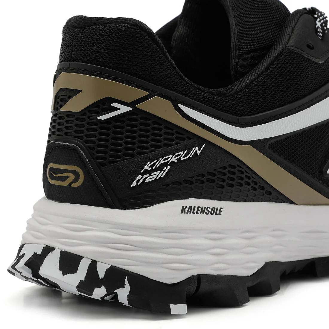 XT7 men's trail running shoes black and bronze - Image 11
