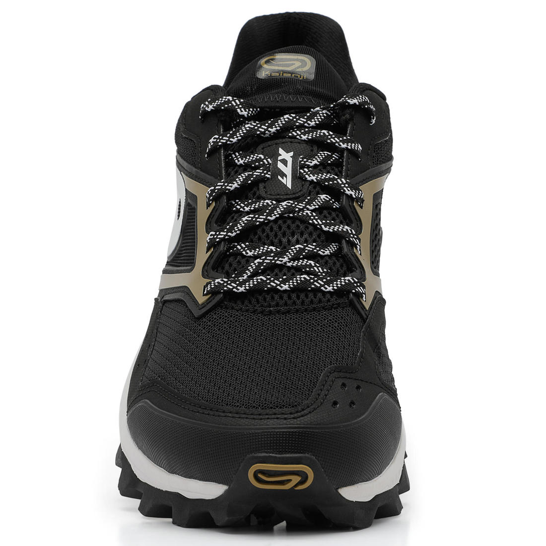 XT7 men's trail running shoes black and bronze - Image 7