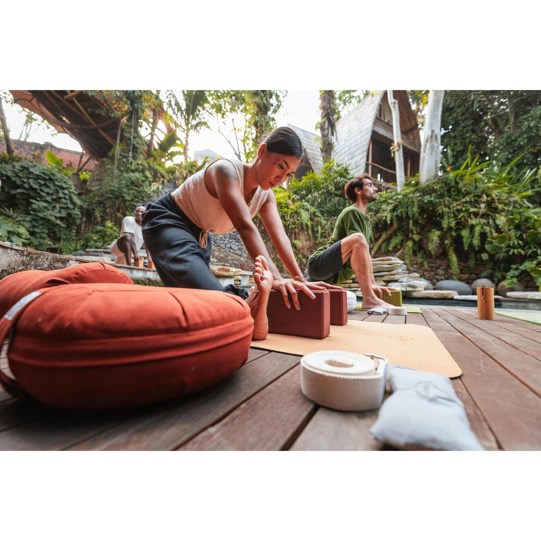 Yoga & Meditation Zafu Round Cushion - Image 6
